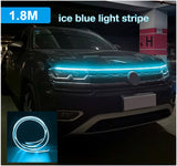 Led Car Hood Flexible Daytime Running Light Strip Universal Decor Lamp Start-Scan Led Decoration Lights Jennyshome