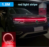 Led Car Hood Flexible Daytime Running Light Strip Universal Decor Lamp Start-Scan Led Decoration Lights Jennyshome