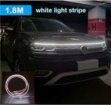 Led Car Hood Flexible Daytime Running Light Strip Universal Decor Lamp Start-Scan Led Decoration Lights Jennyshome