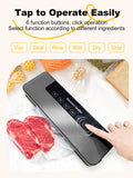 Automatic Vacuum Sealer Machine 5 in 1 function Food Vacuum sealer with 30bags 99Mart