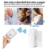 Outdoor Wireless Door bell  дверной звонок Chime Kit 300M Remote Control Home Welcome My Melody Ring Doorbell Jennyshome