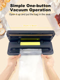 Automatic Vacuum Sealer Machine 5 in 1 function Food Vacuum sealer with 30bags 99Mart