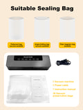 Automatic Vacuum Sealer Machine 5 in 1 function Food Vacuum sealer with 30bags 99Mart