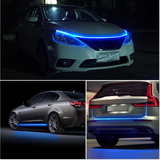 Led Car Hood Flexible Daytime Running Light Strip Universal Decor Lamp Start-Scan Led Decoration Lights Jennyshome