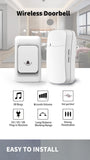 Outdoor Wireless Door bell  дверной звонок Chime Kit 300M Remote Control Home Welcome My Melody Ring Doorbell Jennyshome