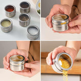 Easy Pour Magnetic Spice Tins - Jennyhome Jennyhome