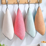 1 lot (5pcs)Kitchen daily dish towel absorbent scouring pad-Jennyhome Jennyshome