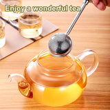 Stainless Steel Long-Handle Tea Strainer