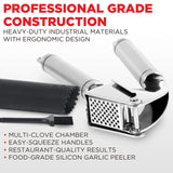 Stainless Steel Garlic Press