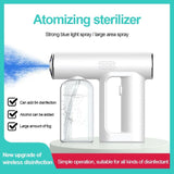 USB Rechargeable Disinfection Blue Light Nano Steam Gun Jennyshome