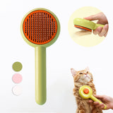 Cat Brush Pet Comb Hair Removes Pet Hair Brush For Cats Dogs Self Cleaning Slicker Brush Removes Tangled Hair Cat Accessories Jennyshome