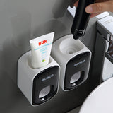 Automatic Toothpaste Dispenser Wall Mount Bathroom Bathroom Accessories-Jennyhome