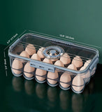 Smart Seal Timer Eggs Container - Jennyhome Jennyhome