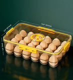 Smart Seal Timer Eggs Container - Jennyhome Jennyhome