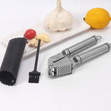 Stainless Steel Garlic Press