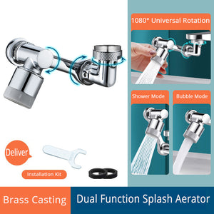 1080°Rotatable Faucet Anti-splash Aerator Jennyshome