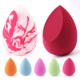 Wholesale Mini Makeup Sponge Water Drop Shape Makeup Soft Foundation puff Concealer Flawless Mixed cosmetic makeup sponge Jennynail