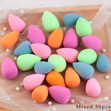 Wholesale Mini Makeup Sponge Water Drop Shape Makeup Soft Foundation puff Concealer Flawless Mixed cosmetic makeup sponge Jennynail