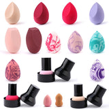 Wholesale Mini Makeup Sponge Water Drop Shape Makeup Soft Foundation puff Concealer Flawless Mixed cosmetic makeup sponge Jennynail