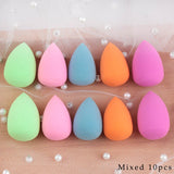 Wholesale Mini Makeup Sponge Water Drop Shape Makeup Soft Foundation puff Concealer Flawless Mixed cosmetic makeup sponge Jennynail