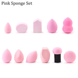 Wholesale Mini Makeup Sponge Water Drop Shape Makeup Soft Foundation puff Concealer Flawless Mixed cosmetic makeup sponge Jennynail