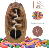 Ceramic Backflow Incense Holder Incense