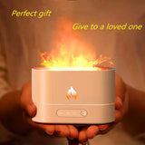 3D Flame Diffuser Aromatherapy Living Room Bedroom Humidifier Jennyshome