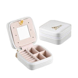 Jewelry Box Large Capacity Leather Storage Jewelry Case-Jennyhome