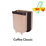 Kitchen Folding Trash Can Car Recycle Bin Trash Bin-Jennyhome