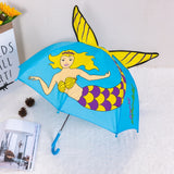 Cute Cartoon Kids Umbrella Animation Creative Long-Handled 3D Ear Modeling Children's Umbrella3-Jennyhome Jennynail