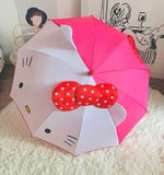 Cute Cartoon Kids Umbrella Animation Creative Long-Handled 3D Ear Modeling Children's Umbrella3-Jennyhome Jennynail