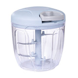 500/900ml Manual Mini Food Chopper - Jennyhome Jennyhome