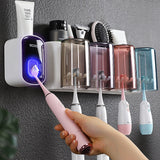 Wall-Mounted Toothbrush Holder Set - Jennyhome Jennyhome