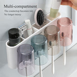 Wall-Mounted Toothbrush Holder Set - Jennyhome Jennyhome