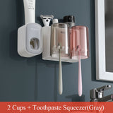 Wall-Mounted Toothbrush Holder Set - Jennyhome Jennyhome