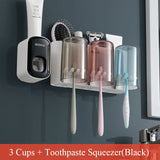 Wall-Mounted Toothbrush Holder Set - Jennyhome Jennyhome