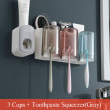 Wall-Mounted Toothbrush Holder Set - Jennyhome Jennyhome