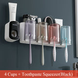 Wall-Mounted Toothbrush Holder Set - Jennyhome Jennyhome