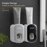 Wall-Mounted Automatic Toothpaste Dispenser - Jennyhome Jennyhome