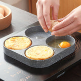 2/4 Holes Non Stick Egg and Steak Frying Pan - Jennyhome Jennyhome