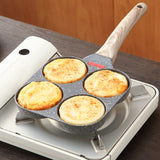 2/4 Holes Non Stick Egg and Steak Frying Pan - Jennyhome Jennyhome