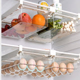 Fridge Organizer Slide Under Shelf Drawer - Jennyhome Jennyhome