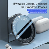 15W Qi Transparent Wireless Charger - Jennyhome Jennyhome