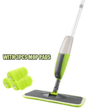 Spray Mop Broom Set Magic Mop Wooden Floor Flat Mop Household Cleaning Tool-Jennyhome