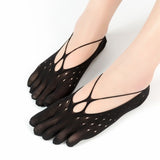 Women Invisible Mesh Hole 5 Toe Seperated Finger Socks-Jennyhome