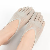 Women Invisible Mesh Hole 5 Toe Seperated Finger Socks-Jennyhome