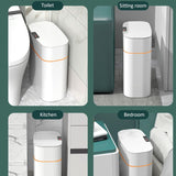 13L Rechargeable Smart Sensor Trash Can - Jennyhome Jennyhome