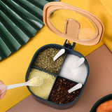 Seasoning Box With Spoons - Jennyhome Jennyhome