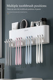 Wall-Mounted Toothbrush Holder Set - Jennyhome Jennyhome