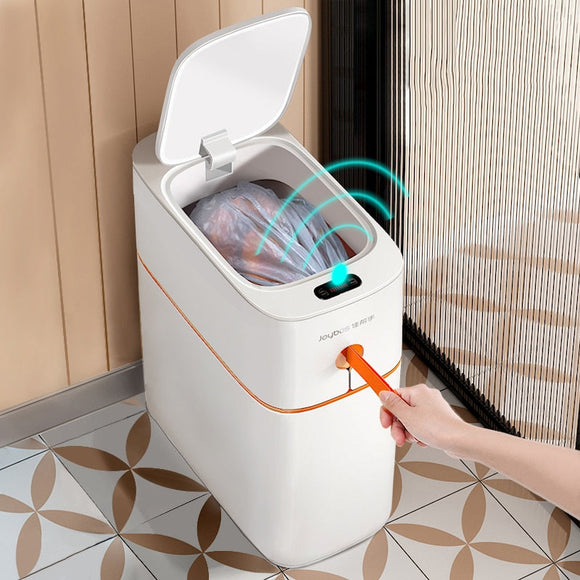 13L Touchless Automatic Packaging Trash Can - Jennyhome Jennyhome